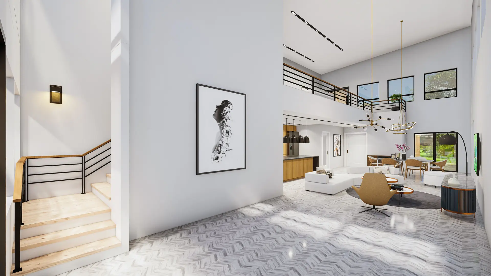Silversnow Studio modern enteriőr tervezési folyamat